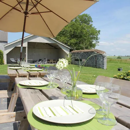 Feriehus Cozy Holiday In Mettet With Private Pool And Sauna